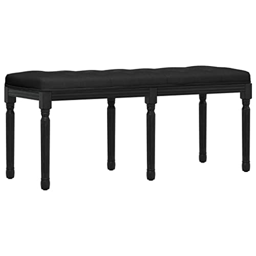Coavain Banc de rangement moderne en bois massif – Banc à chaussures – Banc rembourré de luxe – Pour chambre à coucher – Canapé – Repose-pieds – Noir – 110 x 40 x 49 cm - Les Beatles, Paul McCartney, John Lennon, RIngo Starr, George Harrison Coavain Banc de rangement moderne en bois massif - Banc à chaussures - Banc rembourré de luxe - Pour chambre à coucher - Canapé - Repose-pieds - Noir - 110 x 40 x 49 cm – Image 4