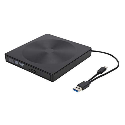Pilipane reliables and for Long-Lasting, USB 3 0 External DVD Recorder Optical Drive for WIN98/ME/2000/XP/VISTA/WIN7/WIN8/MAC OS8 6, Portable