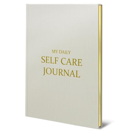 Gratitude Journal for Women & Men – Daily Mindfulness Journal with Positivity Tracker, Happiness Exercises, and Guided Reflective Writing – Self-Care Journal for Personal Growth (Beige)