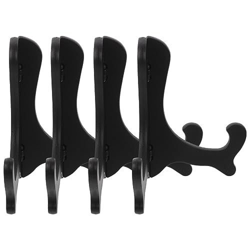 Garneck 4Pcs Display Bracket for Plates Photos and Artworks Multifunctional Stand Holder for Desktop and Tabletop Use Elegant Design for Home Decor