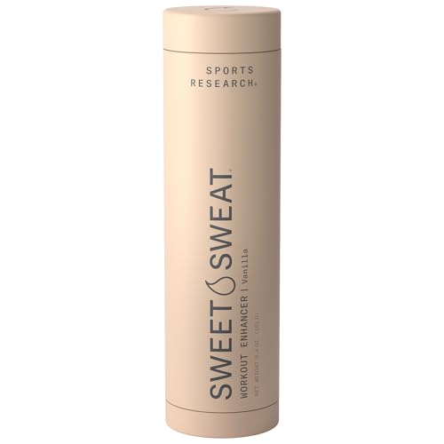 Sports Research Sweet Sweat Workout Enhancer Gel Thermogenic Exercise Topical Gel for Faster Sweating - 6.4 oz Stick