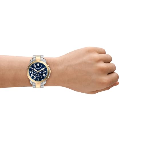 Image of Fossil Grant Multicolor Quartz Stainless Steel Watch FS6132