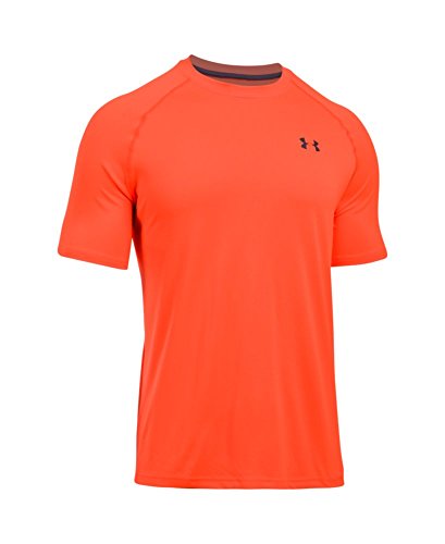 Under Armour UA Tech SS tee Camiseta Deporte, Hombre, Naranja (Phoenix Fire), SM