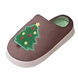 QJDFLL Chaussons Femme Hiver Chaud Chaussons Thermiques Mignons pour l'intérieur et l'hiv...