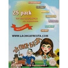 Aromatizantes, Home chicas fresa Marca MACUSA (3)
