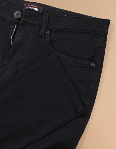 Image of U.S. POLO ASSN. Denim Jeans for Men - Slim Tapered Fit, Mens Jeans for Office & Regular Wear