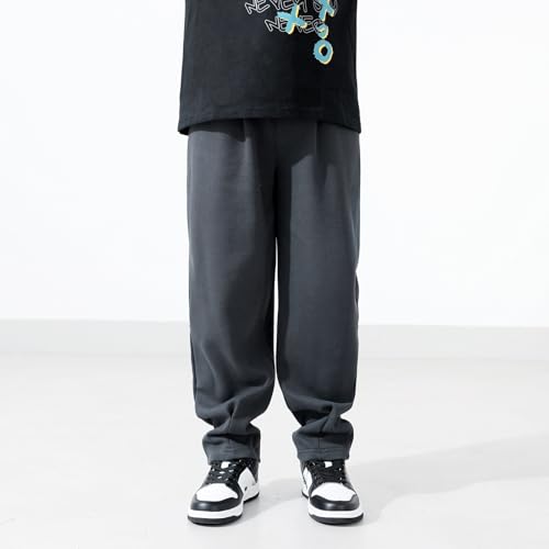 Kids Baby Boys' Pull-On Athletic Pants High Waisted Warm Trousers Lightweight Sweatpants Sweats for Boys,Girls3