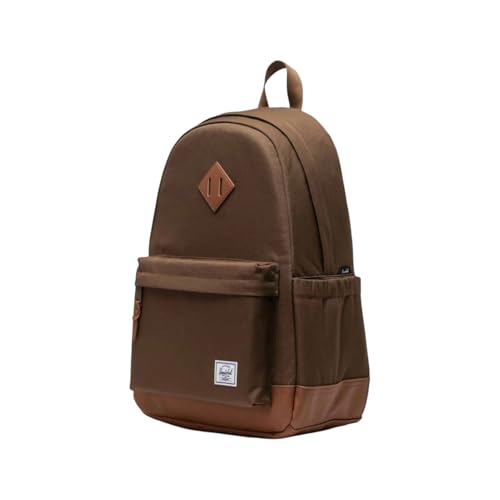 Image of Herschel Heritage Backpack - Work Backpacks, 16 inch Laptop Backpacks, College Backpack for Men and Women, Travel Carry-On Bookbag, Water Bottle Pocket, Padded Shoulder Straps, 24L, Dark Earth /Tan