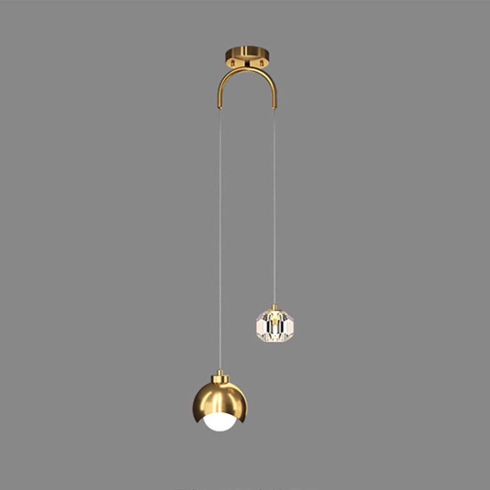 PCXEHUYP Modern Gold LED Chandelier for Living Room Bedroom Dining Long Pendant Lighting Fixture Staircase and Ceiling