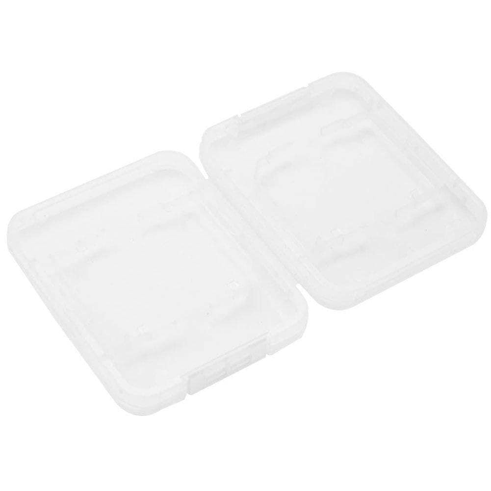 Amazon.co.jp: 1個のクリアプラスチック SD カードケースマイクロ SD 