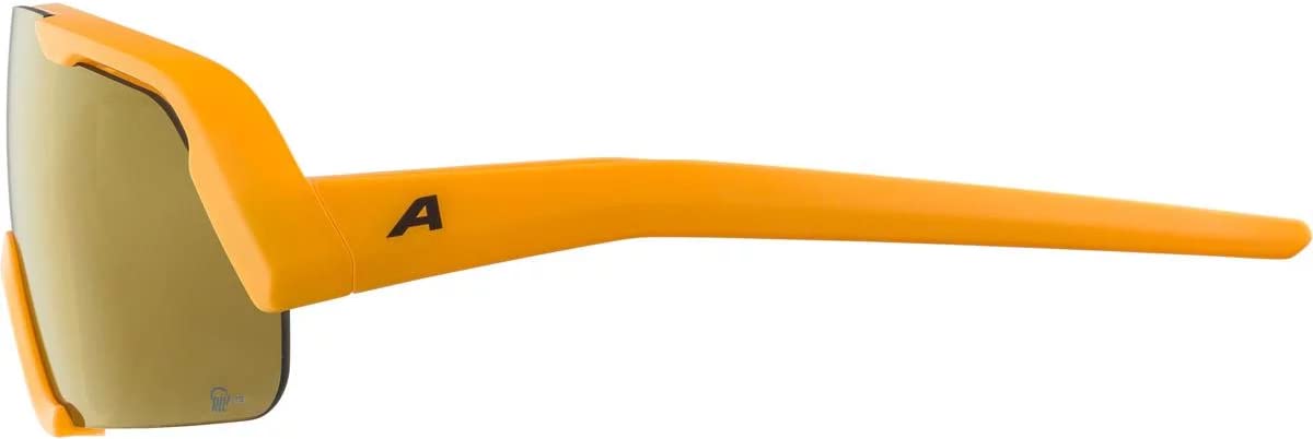 ALPINA ROCKET YOUTH Q-LITE - Verspiegelte, Kontrastverstärkende & Beschlagfreie Sport- & Fahrradbrille Mit 100% UV-Schutz Für Kinder