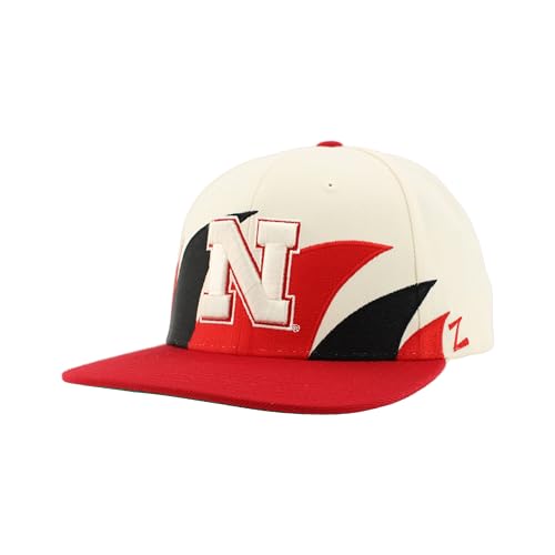 Gorra plana snapback ajustable NCAA Nebraska Cornhuskers