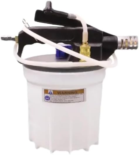 Manual Brake Fluid Bleeder Kit for Cars Large Capacity Pneumatic Brake Fluid Injector Tool Compatible with Most Vehicles Brake Bleeding Device Automotive Maintenance Tool