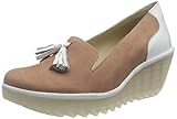 Quasten-Details FLY London Damen Yamo293fly Slipper, Pink Offwhite, 37 EU