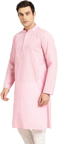 Men's Pure 100% Cotton Embroidered Only Kurta2