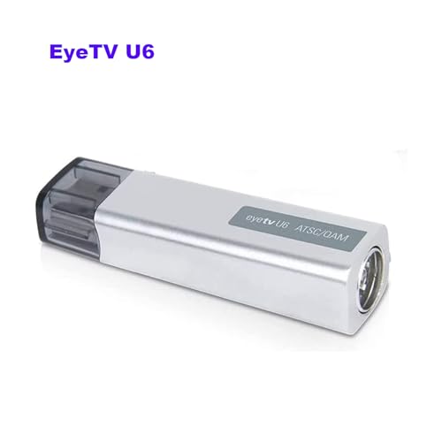 U6 Mini Analog USB TV Tuner Card, Watching Record Digital Live TV Anywhere, Free Over-The-air ATSC HD TV, Recast Wireless HDTV Stick Tuner Adapter, USB TV Antenna for MacBook Laptop PC