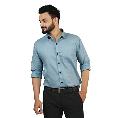 Image of Men's Cotton Full Sleeve Formal, Casual, Regular Shirt | Ideal, Office Wear