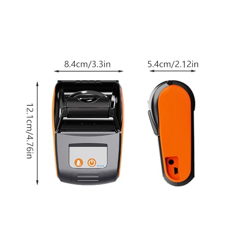 Image of Compactly Thermaled Printer with High Resolution Printing for Offices and Home Use Handheld Label Printer