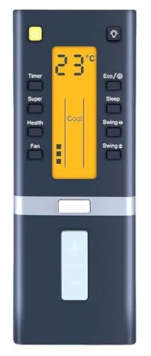 Image of BLACKSHEEP Compatible for IFB AC Remote Original 204 Model Suitable for Split and Window Air Conditioner of 1 1.5 2 Ton IFB ac - Match Exactly with Existing Model of IFB Remote Control