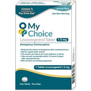My Choice Levonorgestrel 1.5 mg Emergency Contraceptive