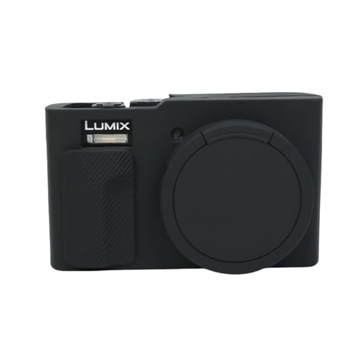 TZ99�P�[�X�A�\�t�g�V���R���ی�P�[�X�J�o�[ �����^�y�� Panasonic Lumix DC-TZ99�J�����p (�u���b�N)