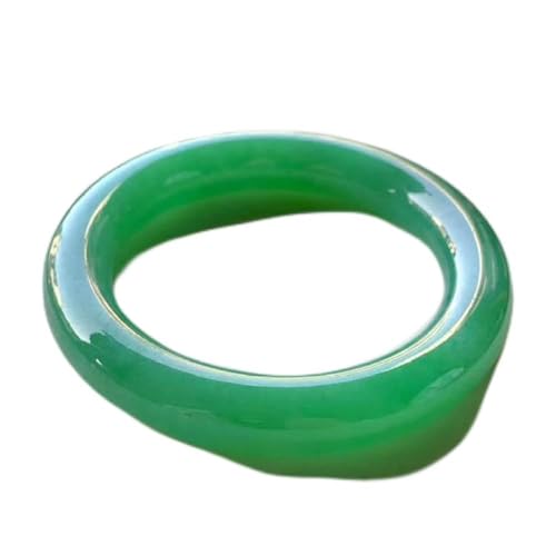 Bracelet en jade de qualité A jonc naturel anti-ternissement pour femme