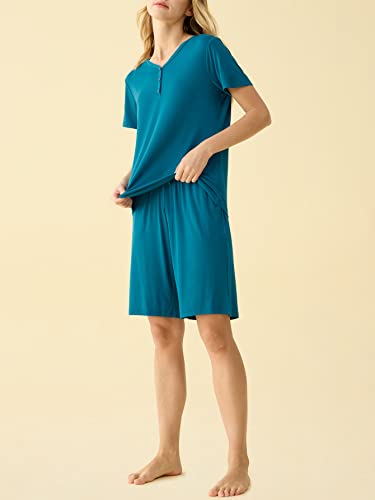 Image of Latuza Women's Viscose Bermuda Shorts Pajama Set
