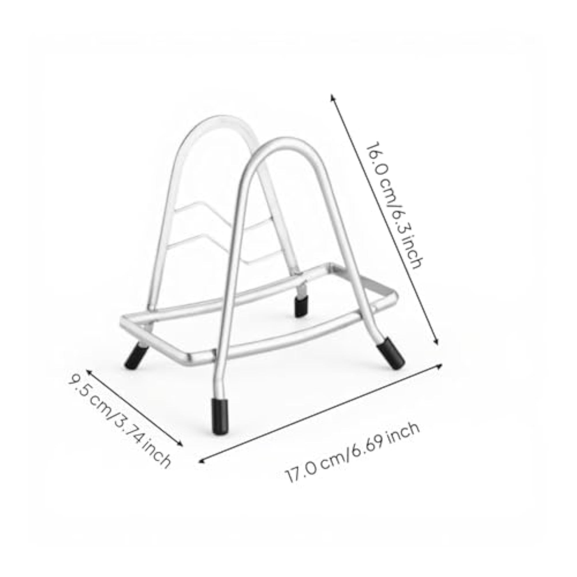 304 Stainless Steel Cutting Board Rack, Space-Saving Holder