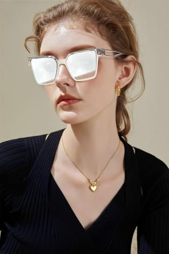 UV400 Polarized Metal Frame Square Sunglasses for Men & Women, Stylish Fashion Shades4