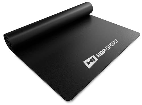 Hop-Sport Bodenschutzmatte aus PVC 0,6mm Dicke Unterleg und Schutzmatte für Fitness & Sportgeräte...
