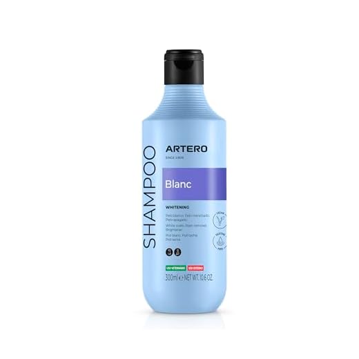 Artero Blanc, Champú para Perros de Pelo Blanco o Negro. (250 ml)