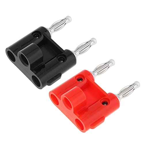 Pack de 10 Conectores Banana Doble para Cables de Altavoz miniatura 7