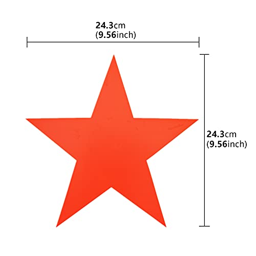 Eco Walker Waterproof Directional Floor Arrow Temporary Direction Sign Anti-Slip Arrow Sign for Floor Carpet Indoor Outdoor Application (Star) - Image 2