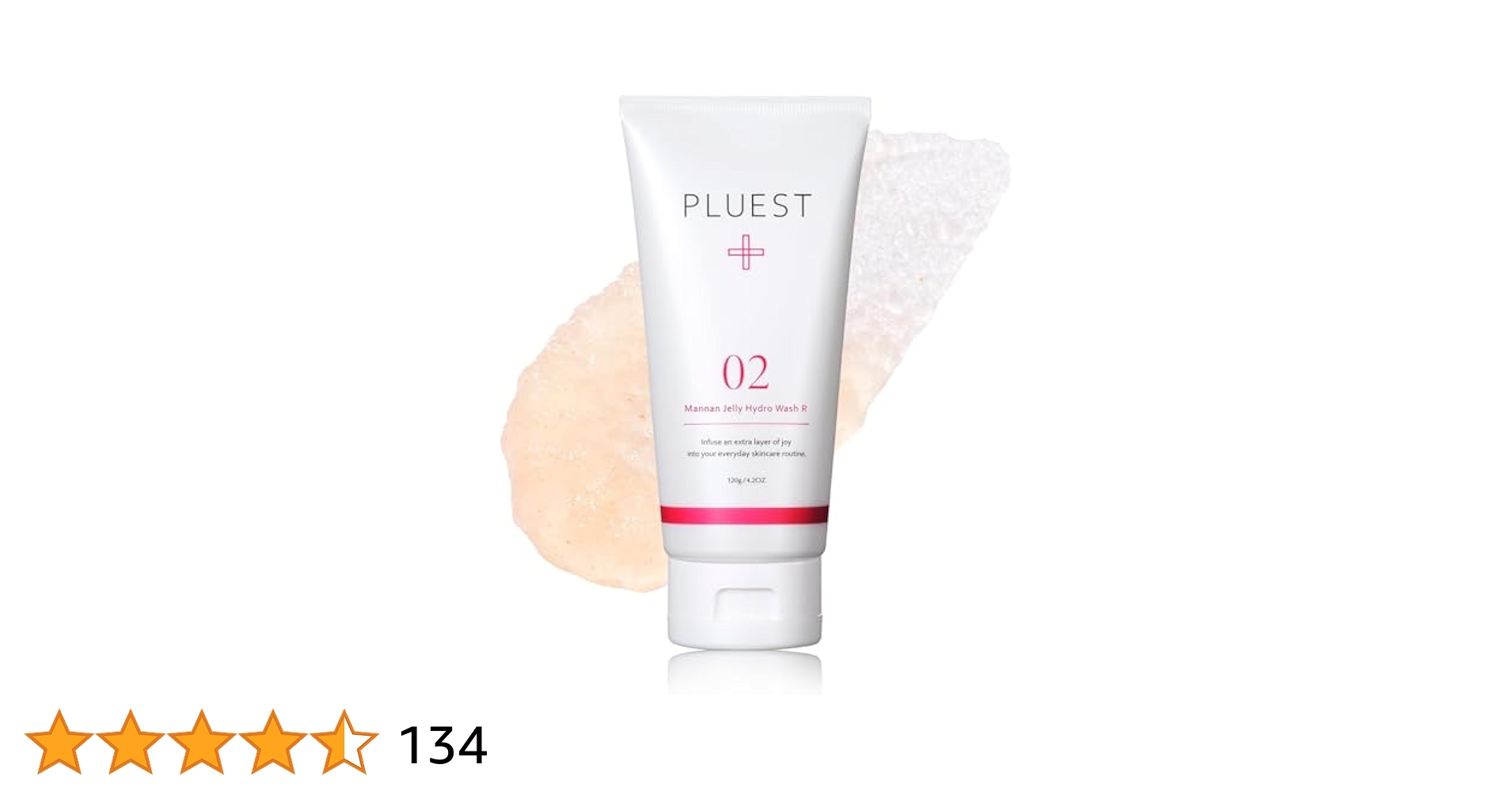 PLUEST Mannan Jelly Hydro Wash 120g 120… Pluest Mannan Jelly Hydro Face Wash 120g – Japanese Taste