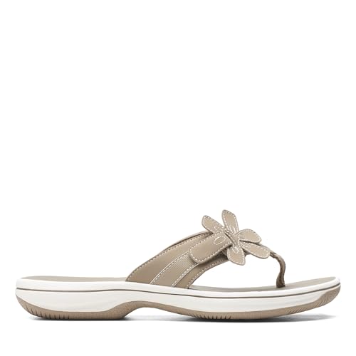 Image of Clarks Women's Brinkley Flora Cloudsteppers Flip-Flops