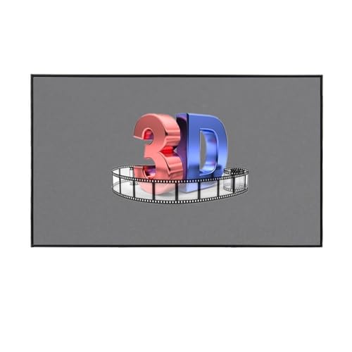 Pantalla de proyección para cine portátil plegable de 30 a 133 pulgadas 16:9