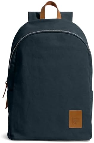DailyObjects Pedal Everyday Casual Laptop Backpack Compatible with upto 14 inch Laptop | Unisex Travel Backpack | Made of Durable Canvas Material | Zippered Compartments with Pockets