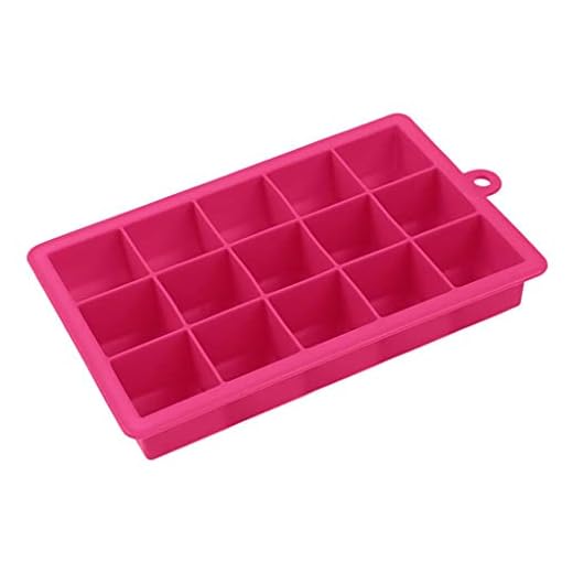 Creative Square Silicone Ice Cube Tray