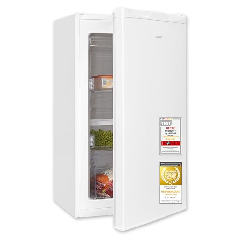 Exquisit GS5111-330E Weißer Gefrierschrank Klein