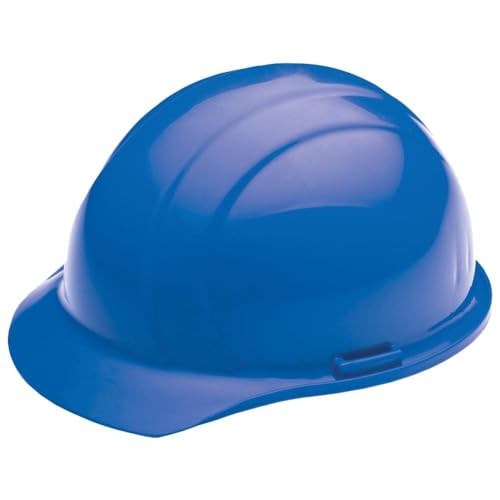 Delta Plus Americana MegaRatchet Cap with 4-Point, Slide Lock Suspension, Blue, 6.5-8 (WEL19366BL)