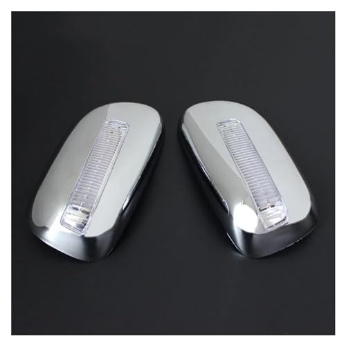 Couvercle de miroir chromé LED Corolla pour trajets nocturnes sûrs