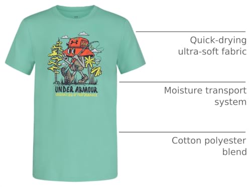 Image of Under Armour Boys' Short Sleeve Graphic T-Shirt, Soft & Comfortable, Outdoor Collection
