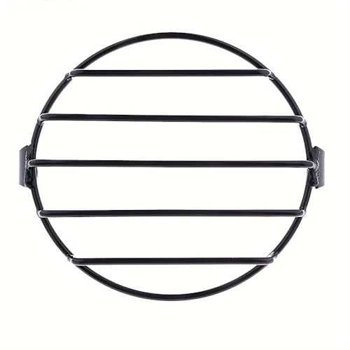 Protector universal para faros de motocicleta en negro antiimpactos