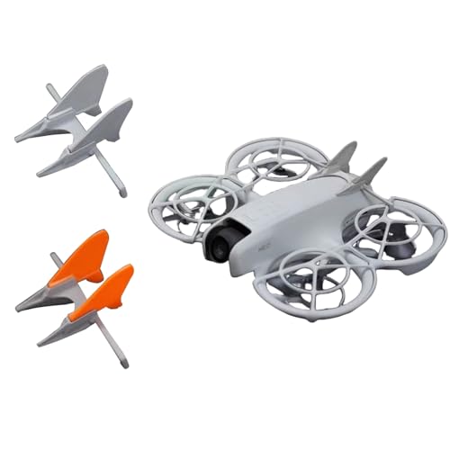 Hesupy for DJI NEO Drone Flight Tail Quick Release Flying Tail Wing to Improve Flight Stability, Drone Fixed Support Decorative Accessories (Gray)
