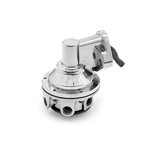 Fuel Pump Compatible with Small Block Chevy 265/283/305/307/327/350/383/400 - Chrome Performance Build Direct Fit