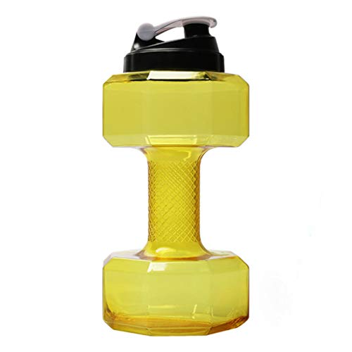 Akabsh 2.2 L/2.6 L Big Capacity Eco-Friendly Cup Dumbbells Large Water Bottle Free
