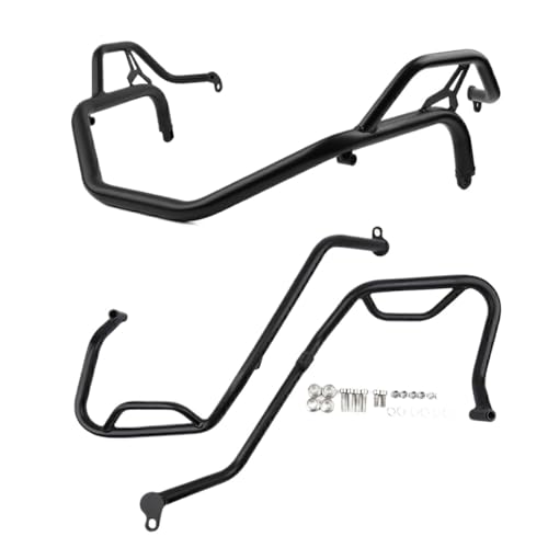 Barre de Protection Moteur XADV 750 Noire - Crash Bar Réservoir Moto
