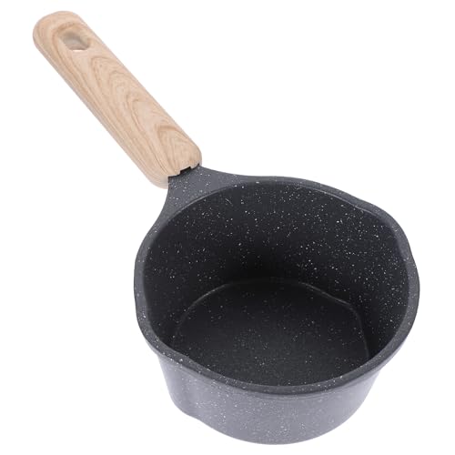 SAFIGLE Cazo Antiadherente Pequeño con Revestimiento Fácil de Limpiar Diseño para Vertido Preciso Compacto para Cocinas de Inducción para Familias Pequeñas y Control de Porciones Color