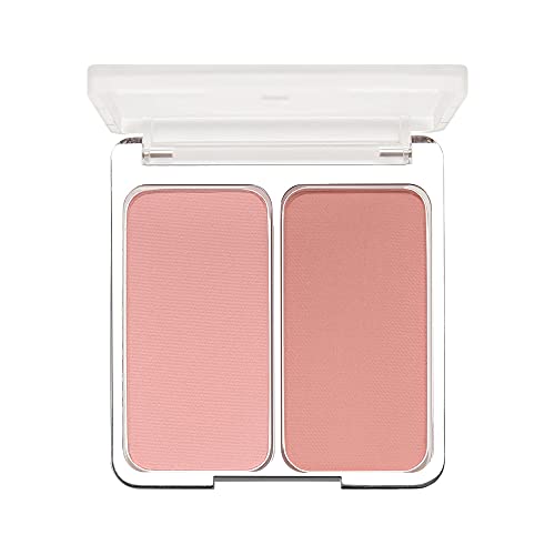2aN Cheek Tint Blush Palette â€“ 2-in-1 Long Lasting High Pigment Powder Blushes Duo in Slim Compact â€“ Professional Quality Cruelty Free Korean Makeup & Beauty Products for Women & Girls (MOOD IN CHEEK)