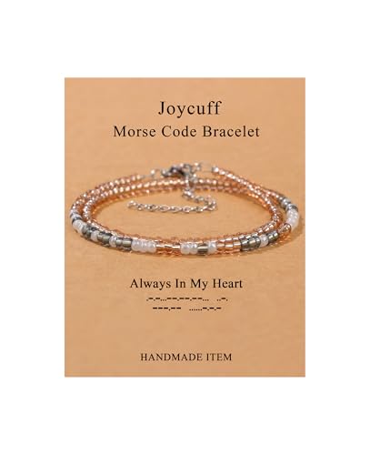 Image of JoycuFF ๐ ๐ผ๐ฟ๐๐ฒ ๐๐ผ๐ฑ๐ฒ ๐๐ฟ๐ฎ๐ฐ๐ฒ๐น๐ฒ๐๐ ๐ณ๐ผ๐ฟ ๐ช๐ผ๐บ๐ฒ๐ป Inspirational Gifts Beads Bracelets for Women Encouragement Birthday Gifts for Daughter Sister Niece Granddaughter Mom Best Friend